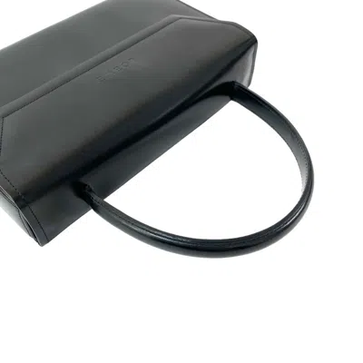 Pre-owned Loewe Navy Leather Handbag Shoulder Bag Tote Bag () In Blue