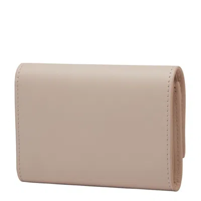 Pre-owned Loewe Pink Leather Wallet (tri-fold) ()