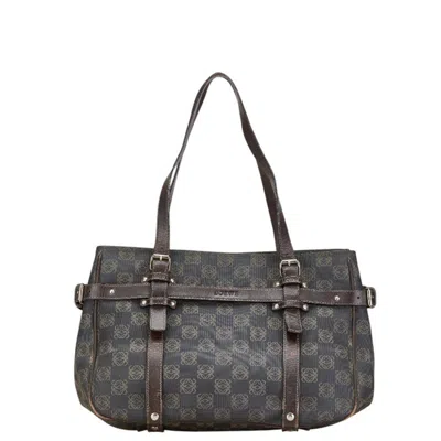 Pre-owned Loewe Brown Pvc Leather Tote Bag ()