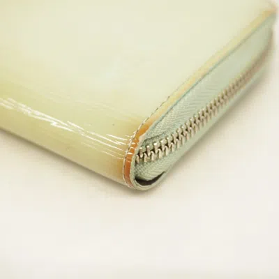 Pre-owned Louis Vuitton Almond Electric Long Wallet (bi-fold) ()