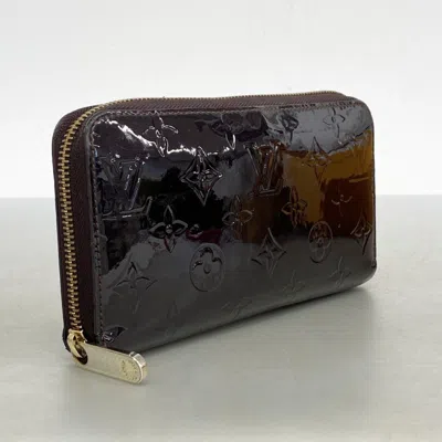 Pre-owned Louis Vuitton Amarante Long Wallet (bi-fold) () In Purple