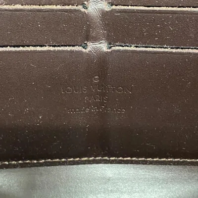 Pre-owned Louis Vuitton Amarante Long Wallet (bi-fold) () In Purple
