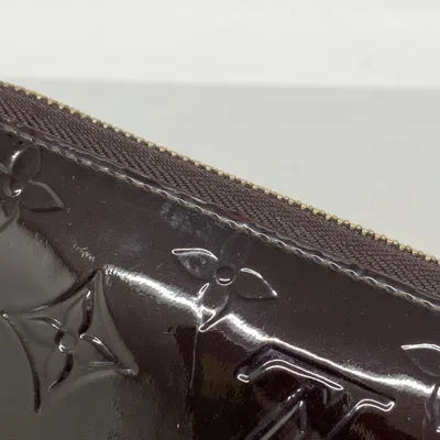 Pre-owned Louis Vuitton Amarante Long Wallet (bi-fold) () In Purple