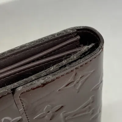 Pre-owned Louis Vuitton Amarante Long Wallet (bi-fold) () In Purple