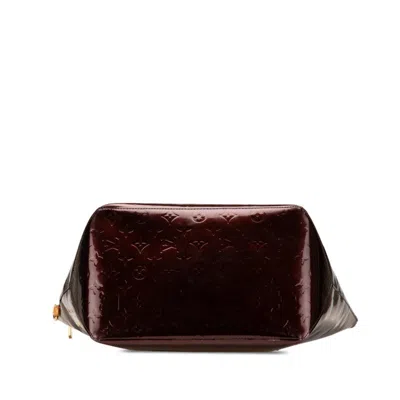 Pre-owned Louis Vuitton Amarante Purple Patent Leather Leather Tote Bag () In Multi