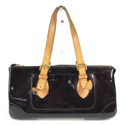 Pre-owned Louis Vuitton Amarante Monogram Purple Monogram Vernis Shoulder Bag ()