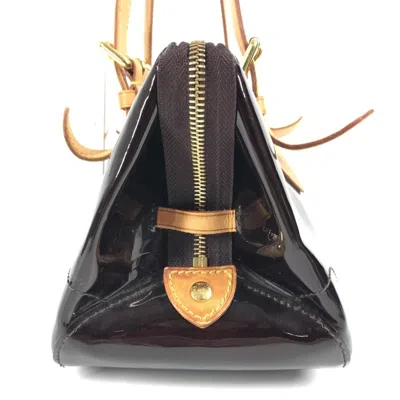 Pre-owned Louis Vuitton Amarante Monogram Purple Monogram Vernis Shoulder Bag ()