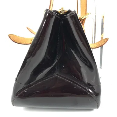 Pre-owned Louis Vuitton Amarante Monogram Purple Monogram Vernis Shoulder Bag ()