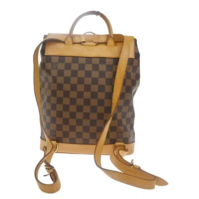 Pre-owned Louis Vuitton Arlequin Backpack Damier Brown Canvas Backpack Bag ()