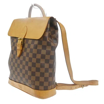 Pre-owned Louis Vuitton Arlequin Backpack Damier Brown Canvas Backpack Bag ()