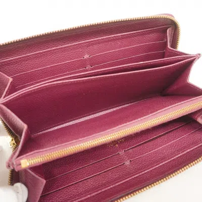 Pre-owned Louis Vuitton Aurore Long Wallet (bi-fold) () In Yellow