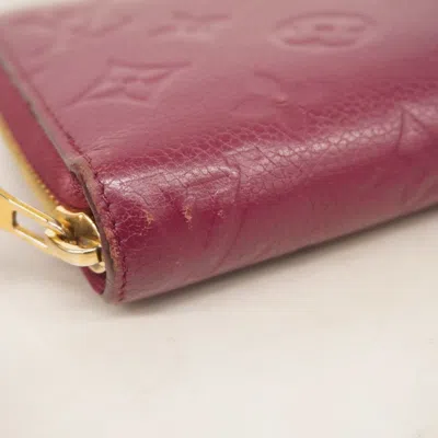 Pre-owned Louis Vuitton Aurore Long Wallet (bi-fold) () In Yellow