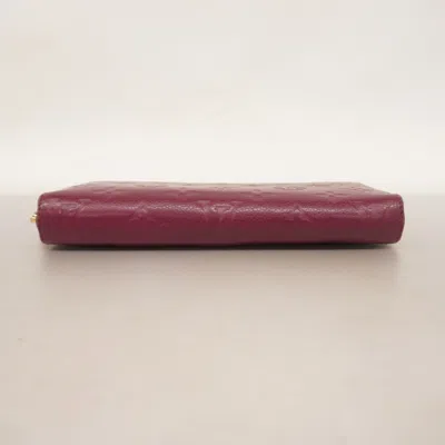 Pre-owned Louis Vuitton Aurore Long Wallet (bi-fold) () In Yellow
