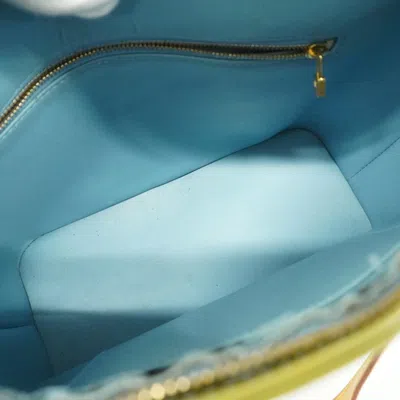Pre-owned Louis Vuitton Baby Blue Tote Bag ()