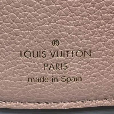 Pre-owned Louis Vuitton Beige Black Pink Leather Wallet (bi-fold) () In Multi
