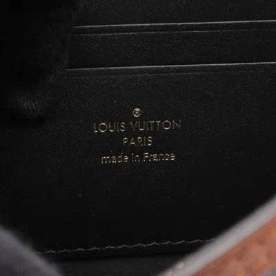 Pre-owned Louis Vuitton Beige Brown Monogram Reverse Coated Canvas Leather Shoulder Bag ()