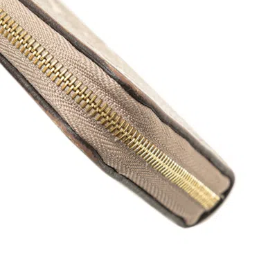 Pre-owned Louis Vuitton Beige Leather Coin Purse/coin Case () In Sand