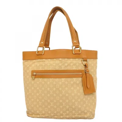 Pre-owned Louis Vuitton Beige Tote Bag () In Sand