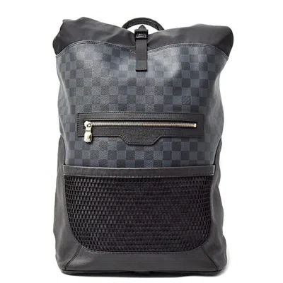Pre-owned Louis Vuitton Black Backpack ()
