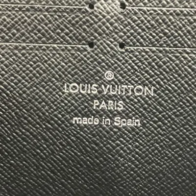 Pre-owned Louis Vuitton Black Brown Monogram Monogram Leather Long Wallet (bi-fold) () In Multi
