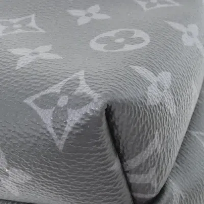 Pre-owned Louis Vuitton Black Coated Canvas Backpack ()