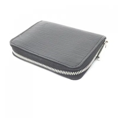 Pre-owned Louis Vuitton Black Epi Leather Coin Purse/coin Case ()
