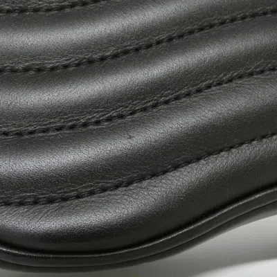 Pre-owned Louis Vuitton Black Leather Shoulder Bag ()