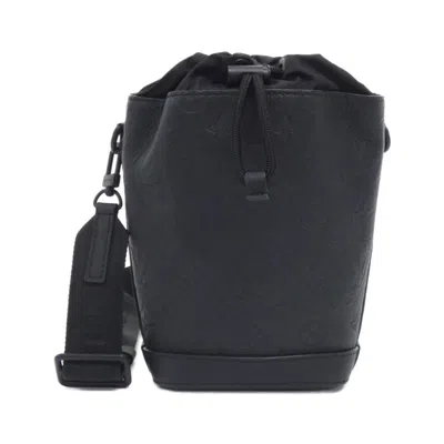 Pre-owned Louis Vuitton Black Leather Shoulder Bag ()