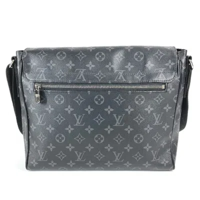 Pre-owned Louis Vuitton Black Monogram Eclipse Monogram Eclipse Shoulder Bag ()