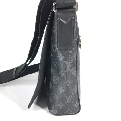 Pre-owned Louis Vuitton Black Monogram Eclipse Monogram Eclipse Shoulder Bag ()