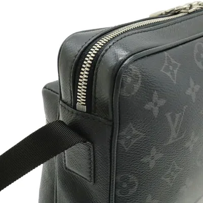 Pre-owned Louis Vuitton Black Monogram Eclipse Noir Taigarama Monogram Eclipse Shoulder Bag ()