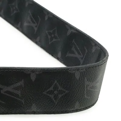 Pre-owned Louis Vuitton Black Monogram Eclipse Noir Taigarama Monogram Eclipse Shoulder Bag ()