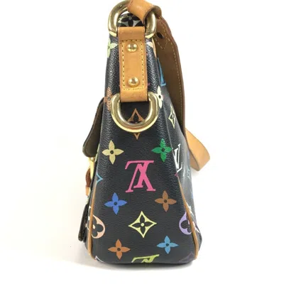 Pre-owned Louis Vuitton Black Monogram Multi-color Noir Monogram Multicolore Shoulder Bag ()