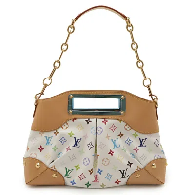 Pre-owned Louis Vuitton Blanc Multi-color Monogram Multicolore Handbag Shoulder Bag ()