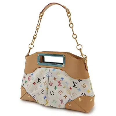 Pre-owned Louis Vuitton Blanc Multi-color Monogram Multicolore Handbag Shoulder Bag ()