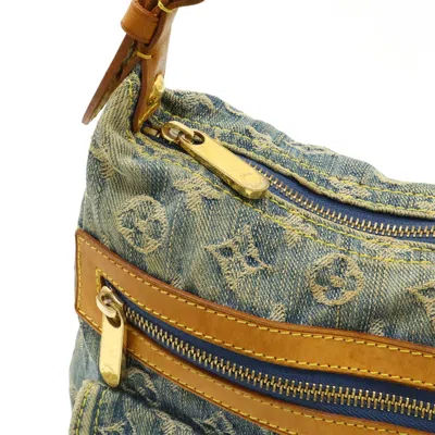 Pre-owned Louis Vuitton Blue Monogram Denim Shoulder Bag ()