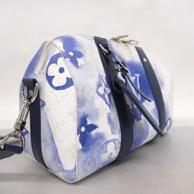 Pre-owned Louis Vuitton Blue Shoulder Bag ()