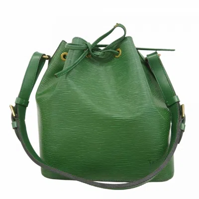 Pre-owned Louis Vuitton Borneo Green Shoulder Bag ()
