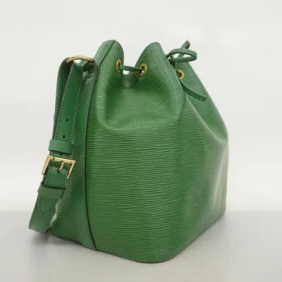 Pre-owned Louis Vuitton Borneo Green Shoulder Bag ()