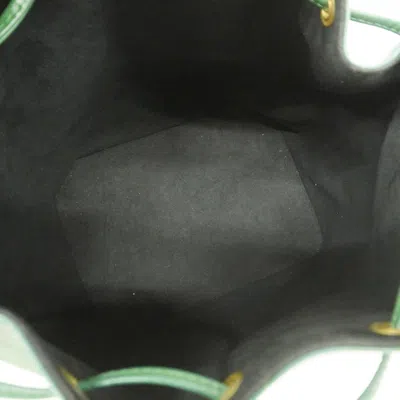 Pre-owned Louis Vuitton Borneo Green Shoulder Bag ()