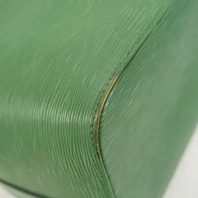 Pre-owned Louis Vuitton Borneo Green Shoulder Bag ()