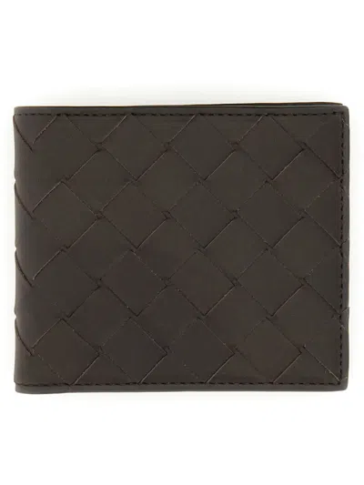 Bottega Veneta "bi-fold" Wallet In Brown