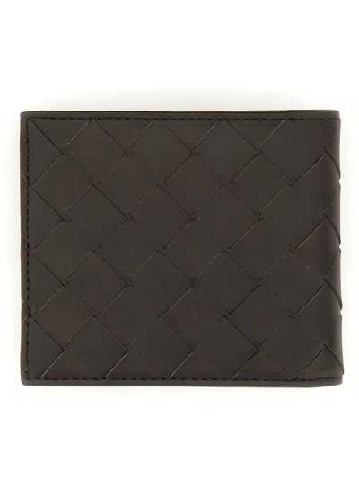 Bottega Veneta "bi-fold" Wallet In Brown
