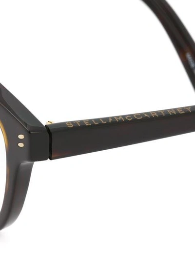 Shop Stella Mccartney Eyewear 'havana' Glasses - Black