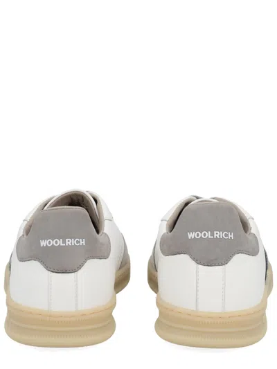 Woolrich Low-top Sneakers With Round Toe And Stripes In Multi