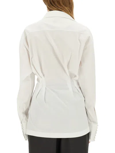 Dries Van Noten "clickys" Shirt In White