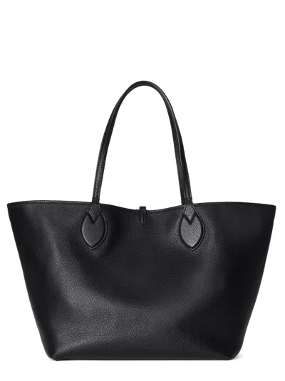 Gucci Borsa Shopping Reversibile In Pelle Nera  Donna In Black