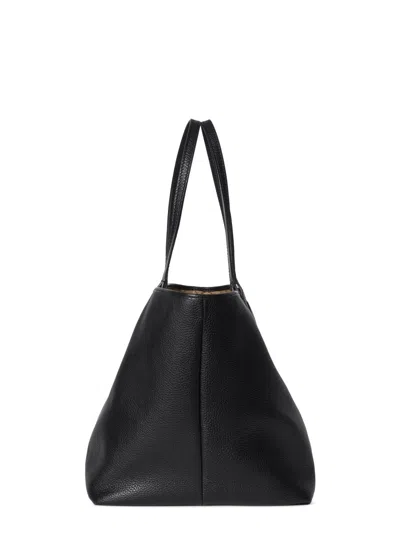 Gucci Borsa Shopping Reversibile In Pelle Nera  Donna In Black