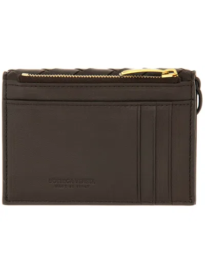 Bottega Veneta "let's Go" Card Holder With Zipper