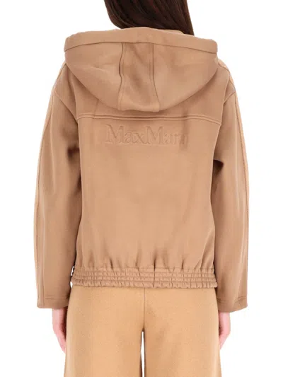 Max Mara Omelia Sweatshirt In Gold